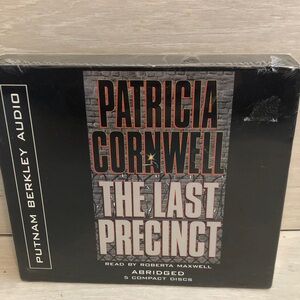 Patricia Cornwell The Last Precinct Audio Book 5 CD Read By Roberta Maxwell NEW